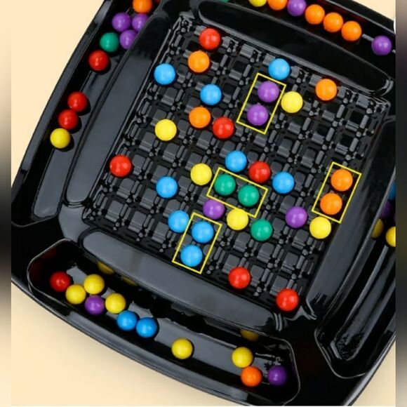 NWT Intellectual Chess Game with Colored Marbles - Picture 3 of 8